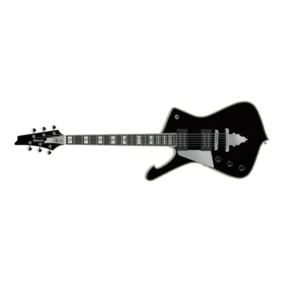 Ibanez Ps120l Zurda Paul Stanley Signature Seymour Duncan
