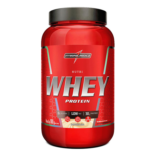 Nutri Whey Protein Baunilha Pote 900g Integralmédica