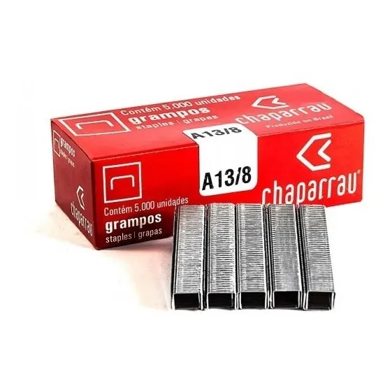 4 Cx Grampo Galvanizado Rapid A13/8 20.000unid Chaparrau