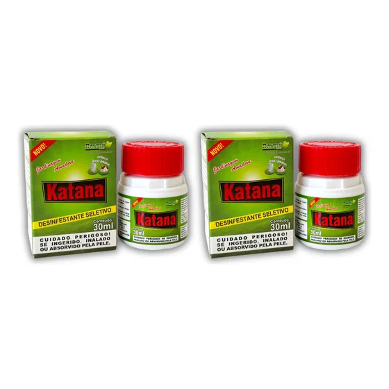 Katana 30ml Elimina Braquiaria Capim Em Grama Esmeralda 2 Un