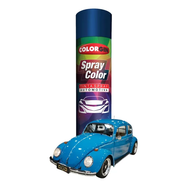 Tinta Spray Automotivo Azul Pavão Fusca Vw 300ml