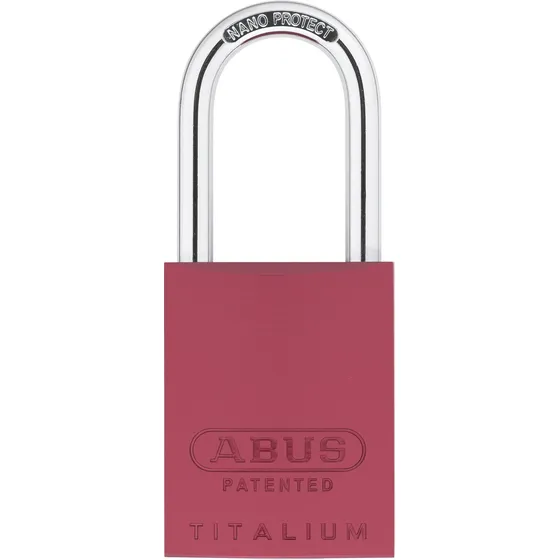 Candado Abus Al Kd Color Rojo