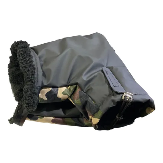 Manopla Cubre Puños Mangas Con Corderito Impermeable Moto 
