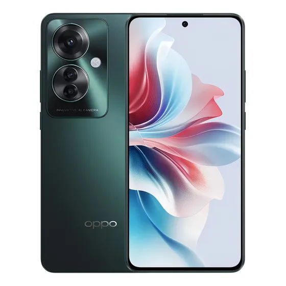 Oppo Reno11 F 5G 256 GB verde 8 GB RAM | Cuotas sin interés