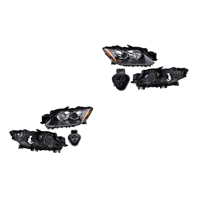 Set Faros P/foco Xenon Generica Mazda Cx-7 07/12