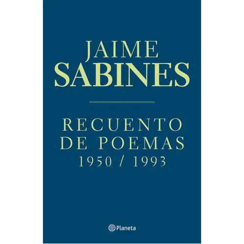 Libro Recuento De Poemas 1950/1993 - Jaime Sabines