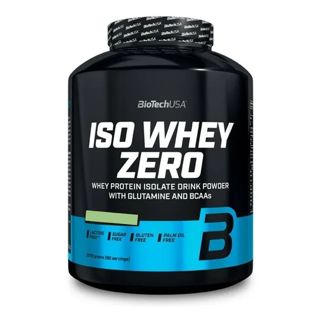 Suplemento en polvo Iso Whey Zero Proteínas sabor pistacho x 2.27kg
