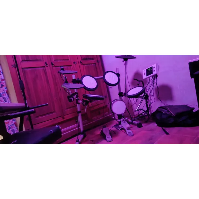 Batería Percusión Medeli Dd502 Desarmable En Muy Buen Estado Blanco
