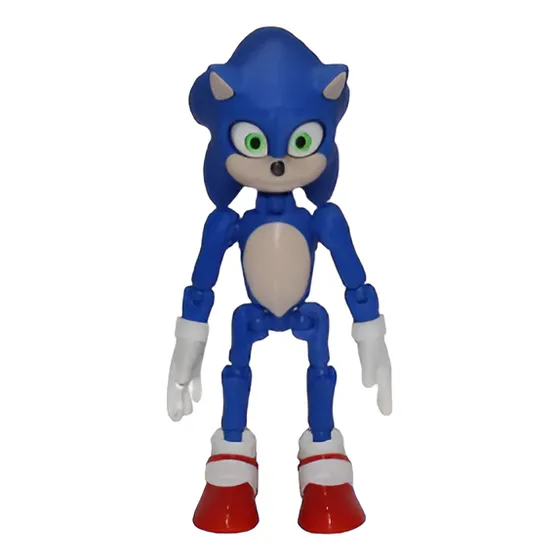Muñeco Figura Sonic Hedgehog Articulado 18cm De Altura