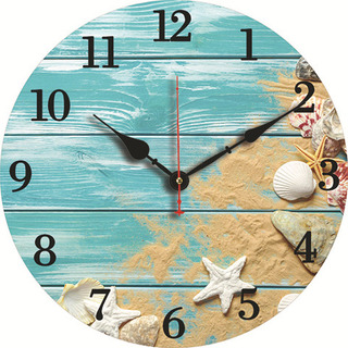 Hlc29161 - Reloj De Pared Silencioso De Madera Vintage Con D Hlc29161 - Reloj De Pared Silencioso De Madera Vintage Con D