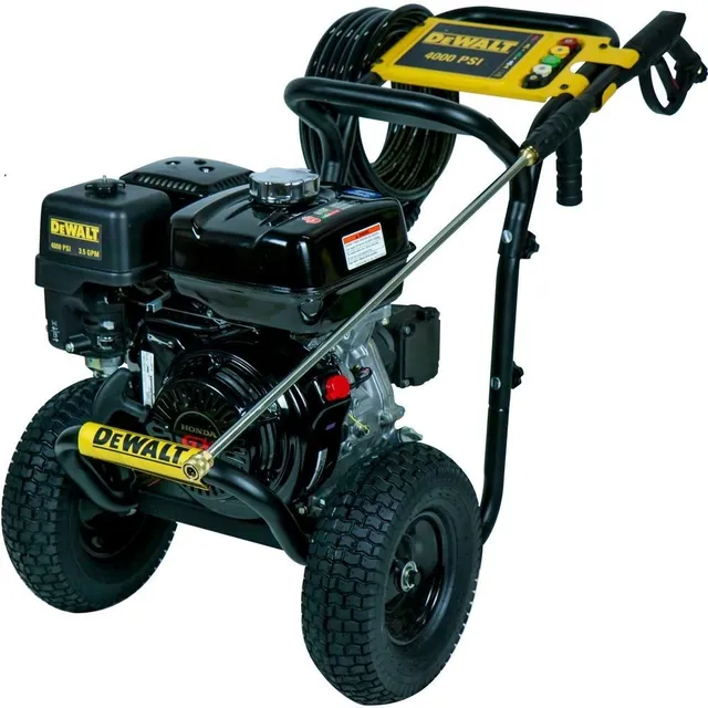Hidrolavadora A Gasolina 4000psi Dewalt Motor Honda