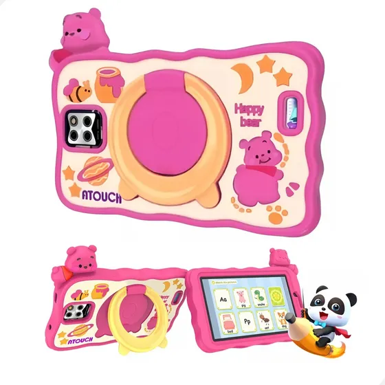 Tablet Infantil C/fone, Capa, 64gb Youtube Slot P/chip 5g