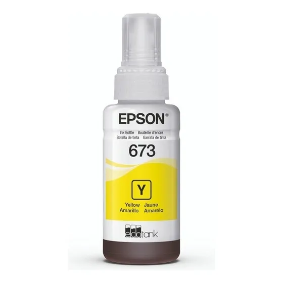 Tinta de impresora Epson T673420 amarilla de 70 ml