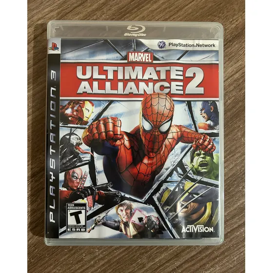 Jogo Marvel Ultimate Alliance 2 Ps3