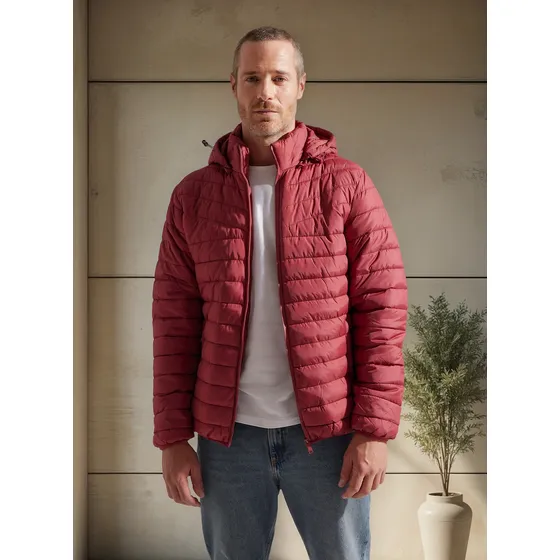Chaqueta Hombre Patprimo  Rojo Nailon 44080252-3728