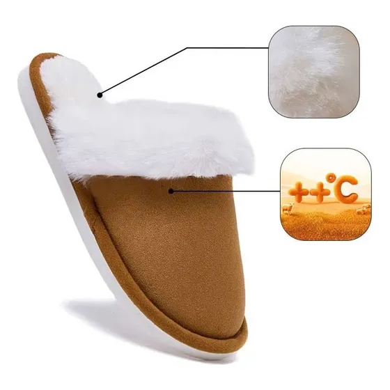 Pantuflas Peludas Unisex: Comodidad Para Todos Los Días