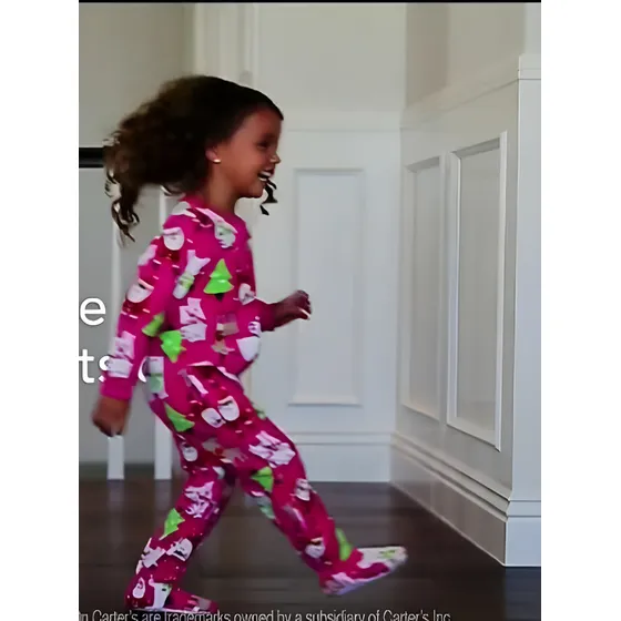 Carters Pijamas Niñas Enteras Tela Polar Talla 5t