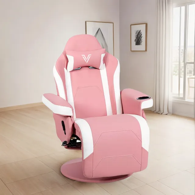 Sillon Gamer Reposet Reclinable Con Masajeador Influencer