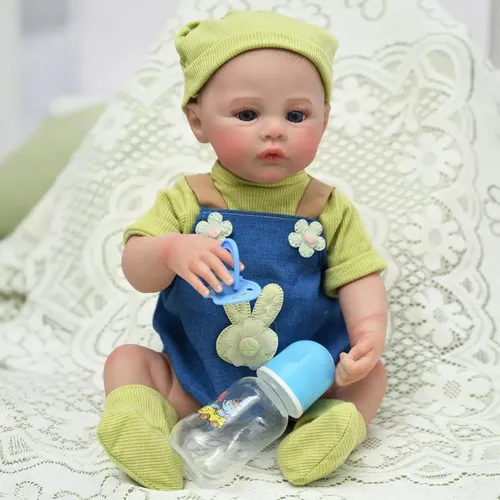 Muñecas De Silicona Muñeca Reborn De Silicona Anano 45 Cm - Bebé Realista, Cuerpo Completo, Se Puede Bañar, Incluye Ropa Bebe De Silicona Muñecas De Silicona Muñeca Reborn De Silicona Anano 45 Cm - Bebé Realista, Cuerpo Completo, Se Puede Bañar, Incluye Ropa Bebe De Silicona