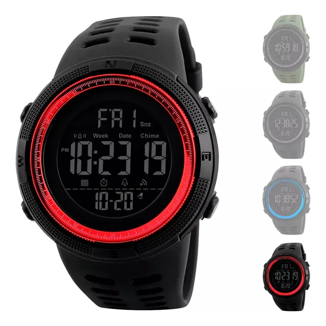 Reloj Deportivo Estilo Surfista Grande Original Skmei 1251