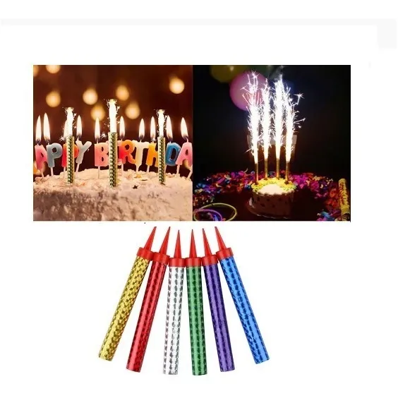 Velas Volcán Paquete De 6 Unidades Por Mayor Y Menor .