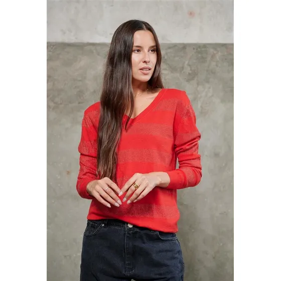 Cardigan Sweater Regina Bremer Lurex Colours Gul629 Arizona