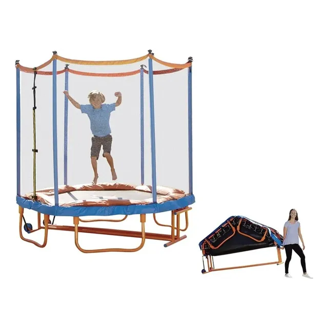 Trampolin Plegable 2,1 Mts Con Rueda