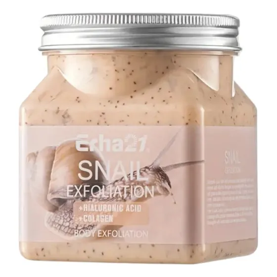 Crema Exfoliante Con Sal De Baño Aumenta Brillo Suavidad