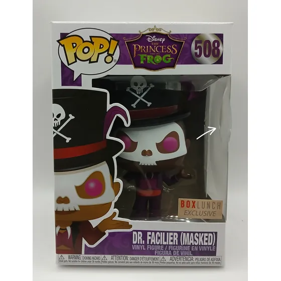 Funko Dr. Facilier 508 (hombre Sombra) La Princesa Y El Sapo