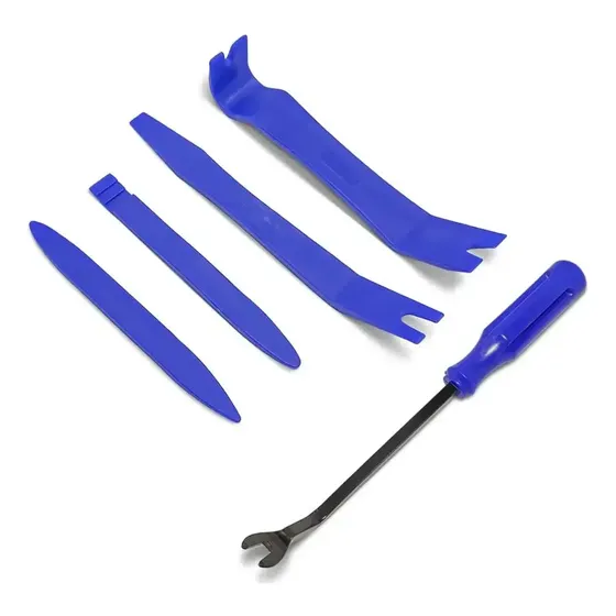 Set 5 Herramientas Desmontaje Tapiz Y Molduras Auto