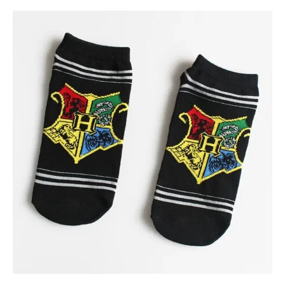 Medias Cortas Tobilleras Escudo Casas Hogwarts Harry Potter