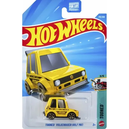 Tooned Volkswagen Golf Mk1 Hot Wheels 1/64 | Parcelamento sem juros