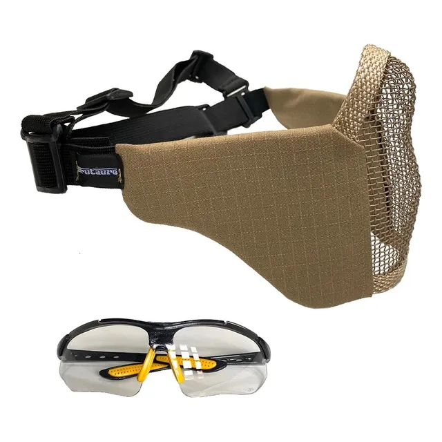 Mascara Para Airsoft Com Oculos