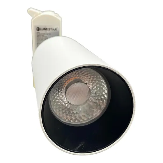 Lampara Tracklight Blanca 20w 3000k 100/240v Lumistar