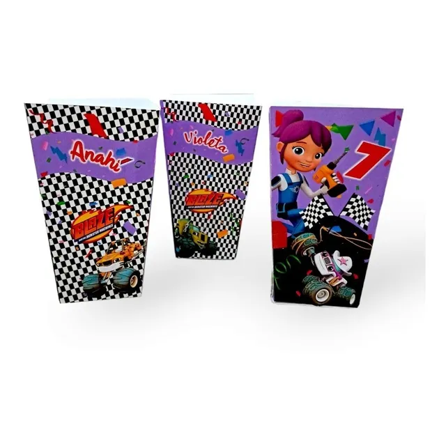Cajitas Para Pop Personalizadas X 15 Unidades- K