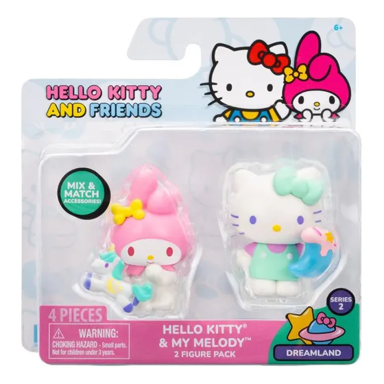 Pack Figuras Hello Kitty And Friends X 2 Und