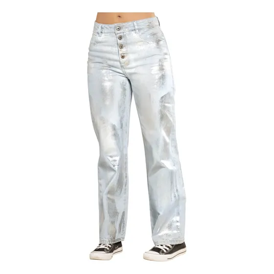 Jean Mujer Gris Atypical 2928