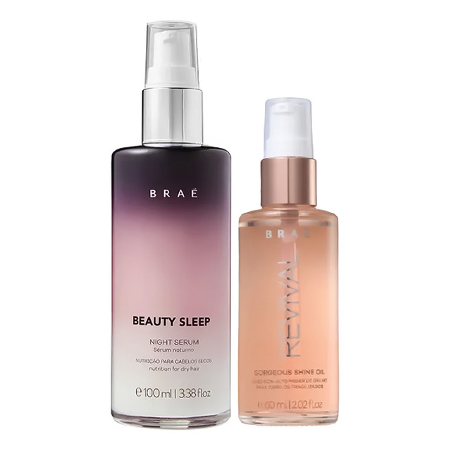 Braé Kit Com 2 Produtos (beauty Sleep + Òleo Revival) Braé Kit Com 2 Produtos (beauty Sleep + Òleo Revival)