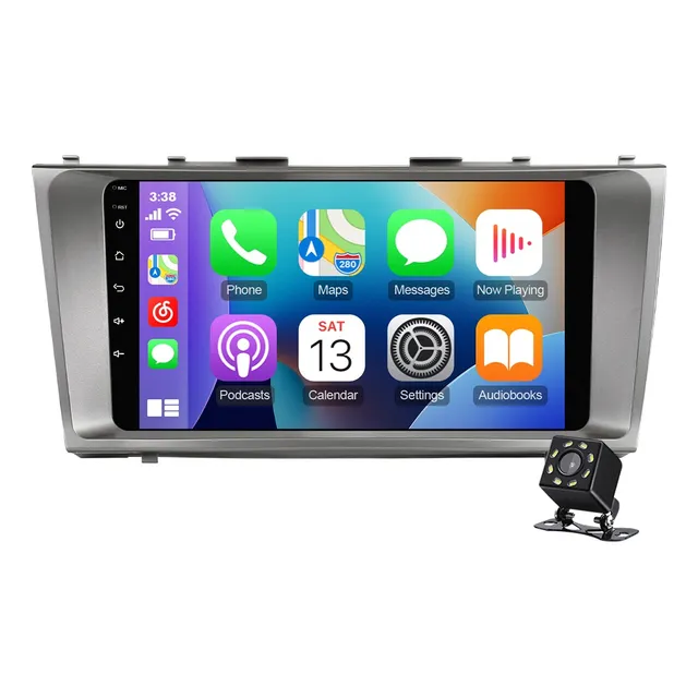 Estéreo 2+32g Carplay Para Toyota Camry 2006-2011 Gps Wifi