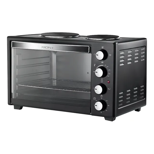Horno Eléctrico Xion XICHE53 53L Negro 220V Alta Potencia y Diseño Compacto