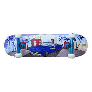 Patineta Antifashion Skull On Beach Completa 010 Patineta Antifashion Skull On Beach Completa 010