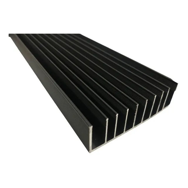 Disipador De Calor Aluminio Anodizado 7.6cm Ancho 30cm Largo