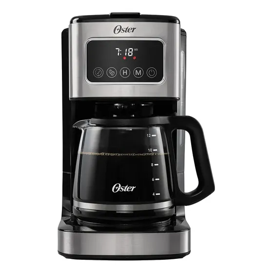 Cafetera Programable 12 Tazas C/pantalla Táctil Oster