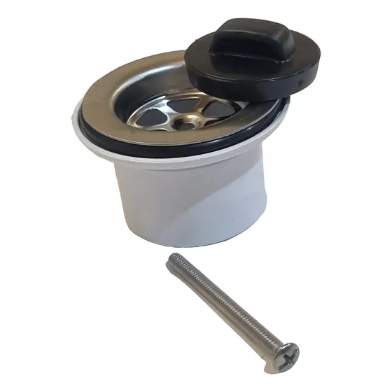 Sopapa Para Pileta Mesada C/rejilla Metálica 50mm Duke