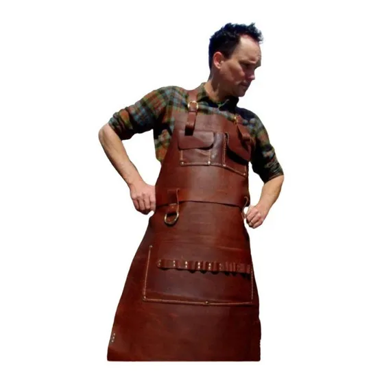 Delantal De Cuero, Parrillero, Asador, Chef, Carnicero Otros
