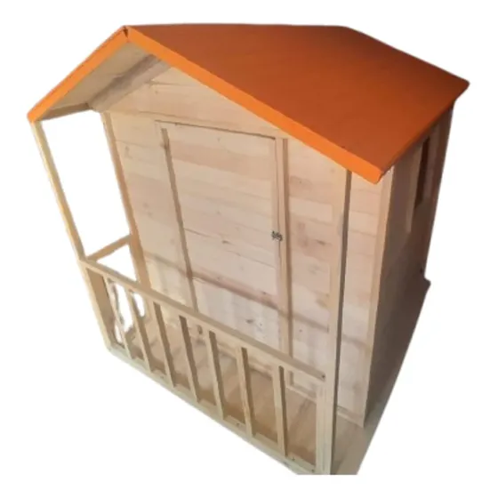 Casa En Pino Recreacional Para Niños 1.5x1 Mt.