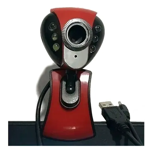 Webcam Camara Web Video Clases Linea Teletrabajo Microfono