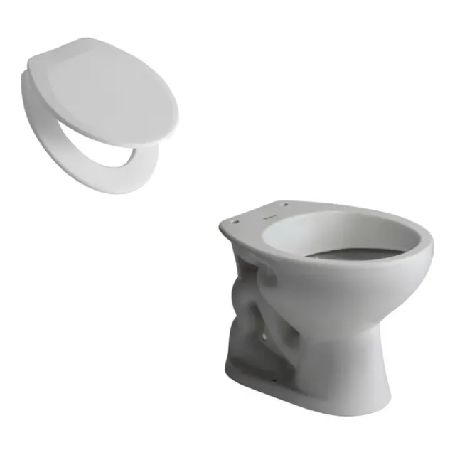Inodoro Corto Ferrum Andina + Tapa
