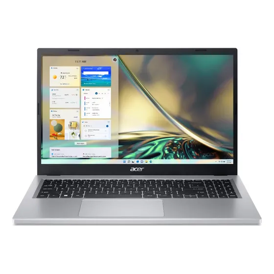 Notebook Acer Asp3 A315-510p-34xc I3 8gb 256gb Ssd 15.6 W11 Prateado