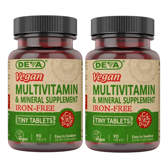 Suplemento Multivitamínico Deva Tiny Tablets Vegan 90 Compri